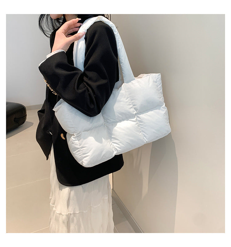 White Tote Handbag