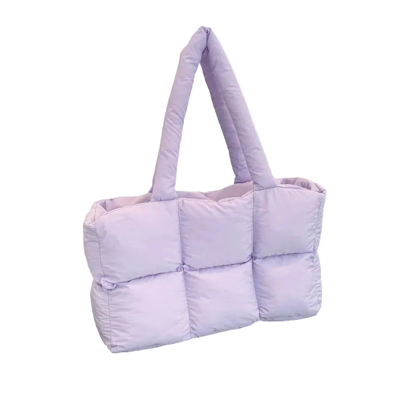 Purple  Tote Handbag