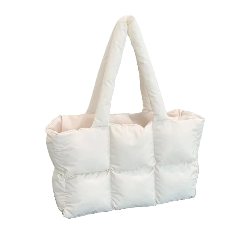 White Tote Handbag