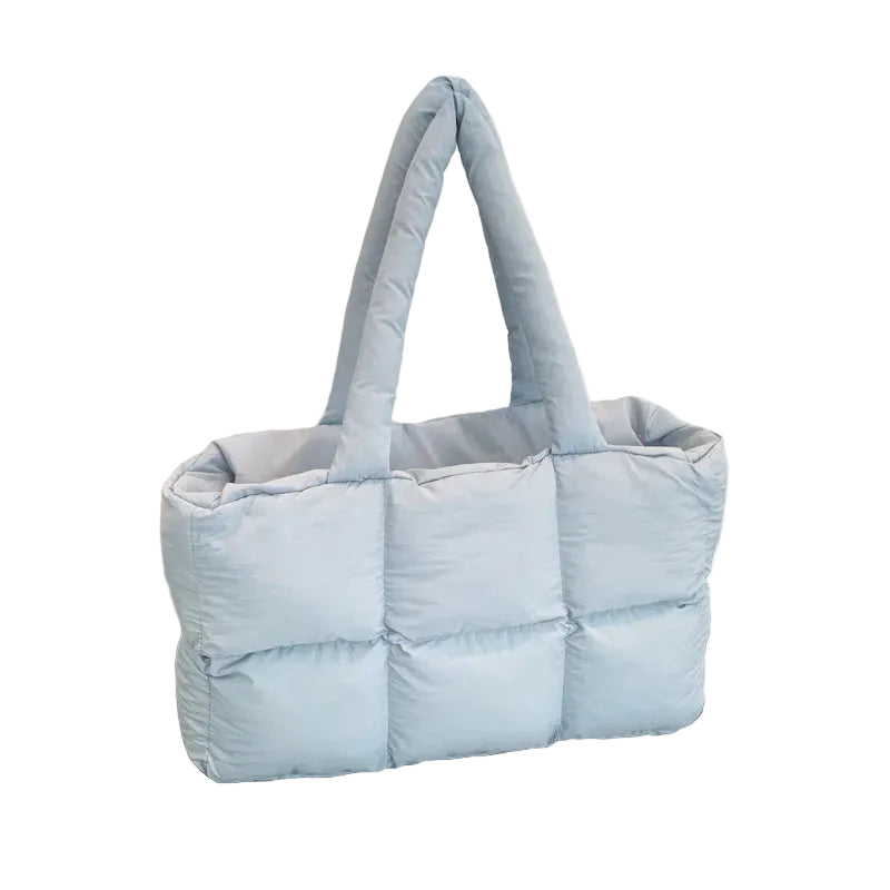 Blue  Tote Handbag